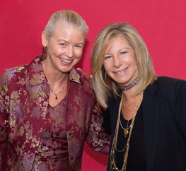 Barbra Streisand and Dr. Noel Bairey Merz